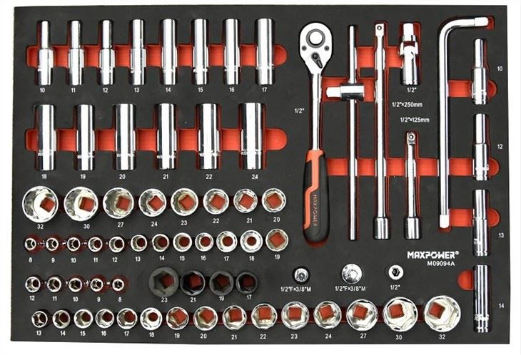 Automotive Tool Set With Tool Trolley