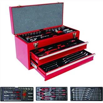 90gab 1/4'' un 1/2'' Dr. ligzdas uzgriežņu atslēgu komplekts