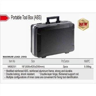 Portatīvā instrumentu kaste (ABS)