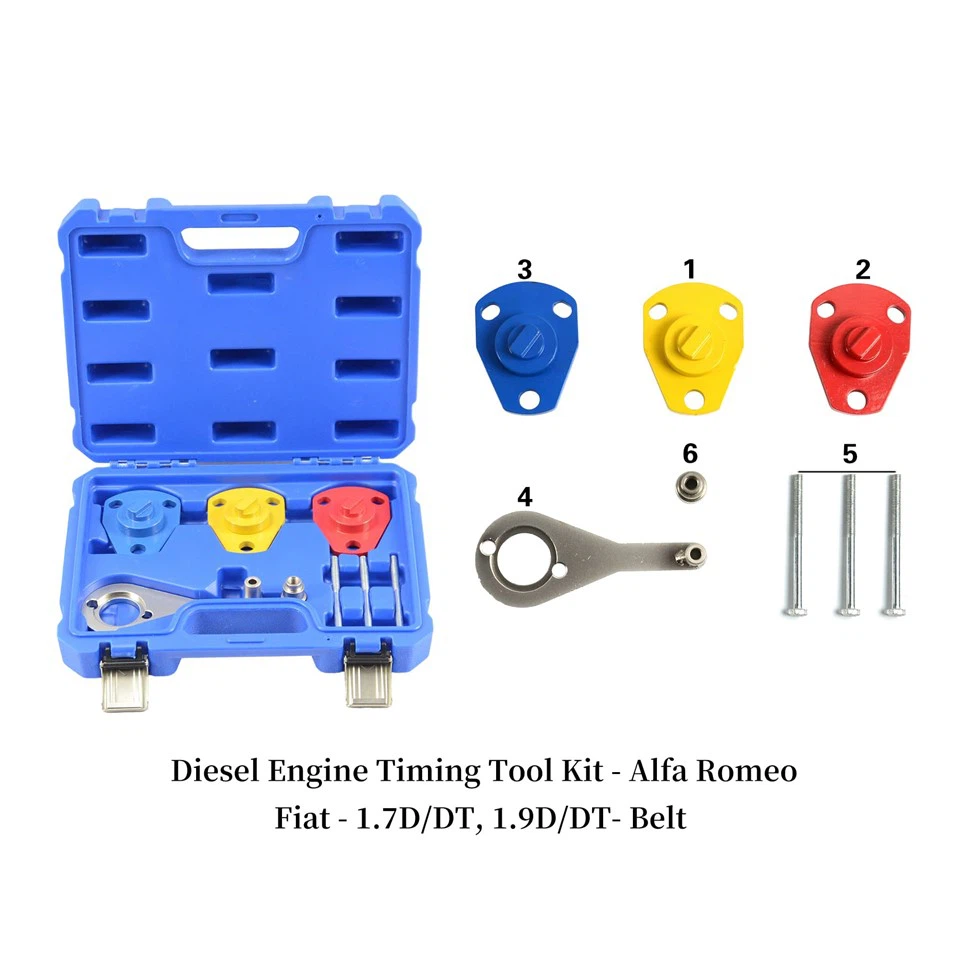 Dīzeļdzinēja laika noteikšanas rīku komplekts - Alfa Romeo Fiat-1.7D/DT,1.9D/DT- Belt